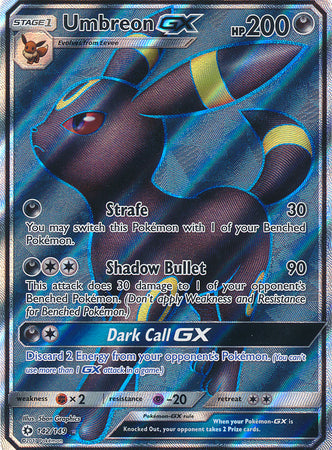 Umbreon GX - 142/149 - Full Art Ultra Rare available at 401 Games Canada