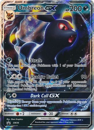 Umbreon GX - SM36 - Promo available at 401 Games Canada