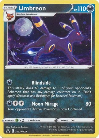 Umbreon - SWSH129 - Promo available at 401 Games Canada