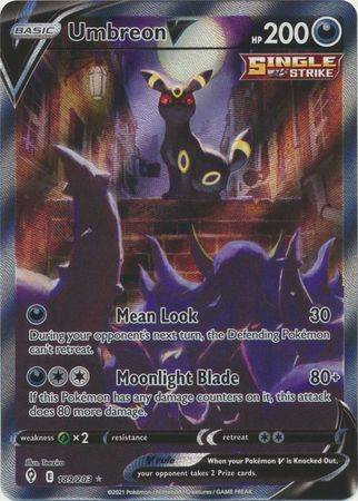 Umbreon V - 189/203 - Alternate Art Ultra Rare available at 401 Games Canada