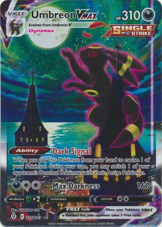Umbreon VMAX - 215/203 - Alternate Art Secret Rare available at 401 Games Canada