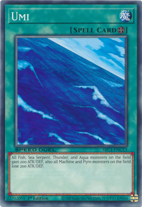 Umi - SBC1-ENC13 - Common - 1st Edition available at 401 Games Canada