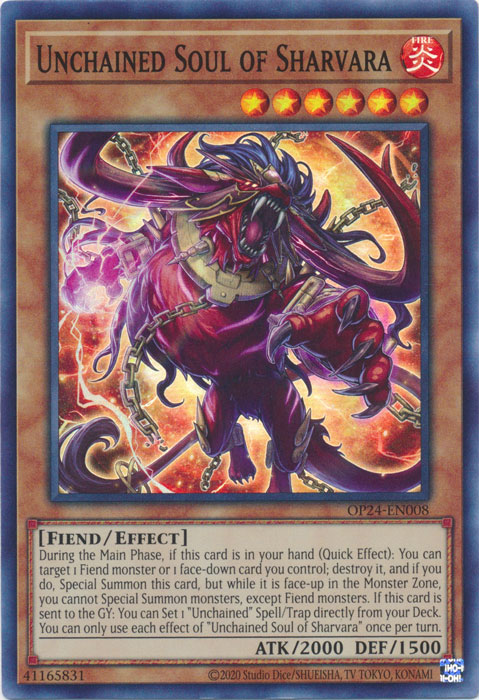 Unchained Soul of Sharvara - OP24-EN008 - Super Rare - Unlimited