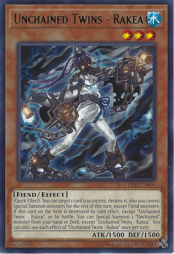 Unchained Twins - Rakea - CHIM-EN009 - Rare - Unlimited available at 401 Games Canada