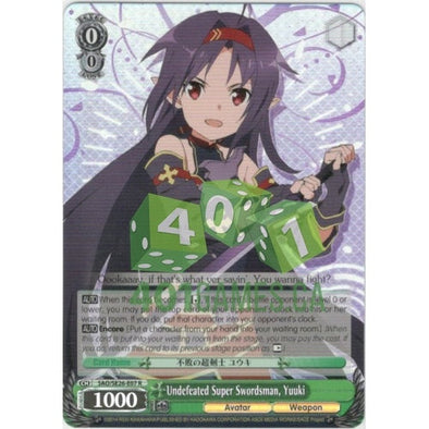 Undefeated Super Swordsman, Yuuki (Foil) available at 401 Games Canada