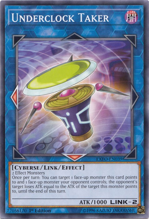 Underclock Taker - EXFO-EN039 - Common - 1st Edition available at 401 Games Canada