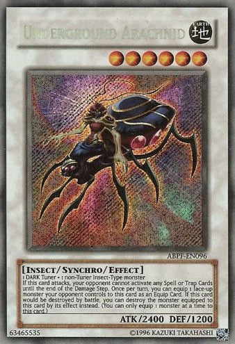 Underground Arachnid - ABPF-EN096 - Secret Rare - Unlimited available at 401 Games Canada