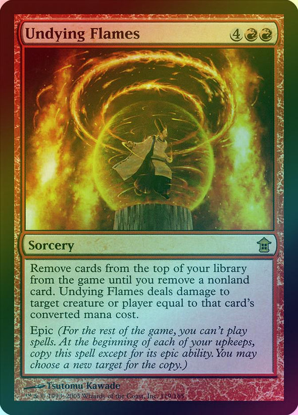 Undying Flames (Foil) (SOK) available at 401 Games Canada
