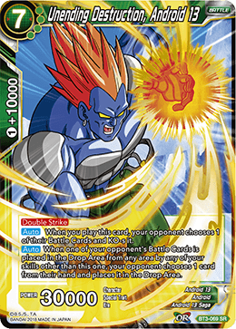 Unending Destruction, Android 13 - BT3-069 - Super Rare available at 401 Games Canada