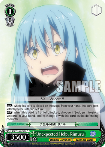 Unexpected Help, Rimuru - TSK/S101-E036 - Common available at 401 Games Canada