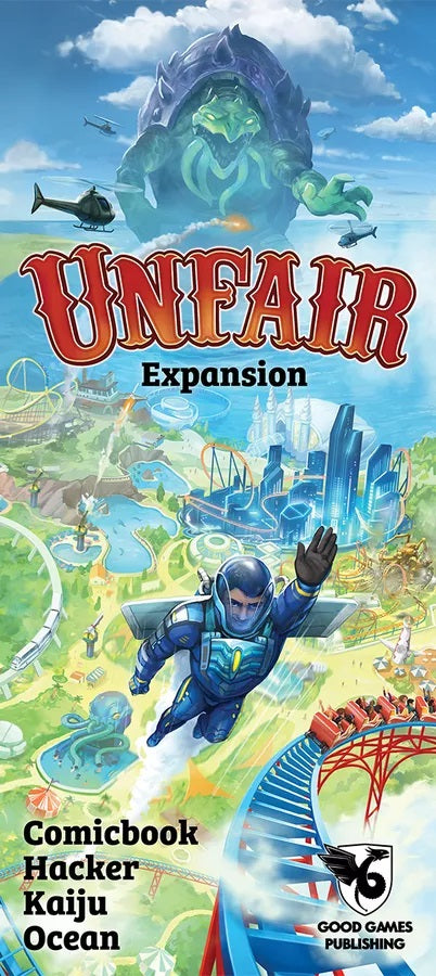 Unfair Expansion: Comicbook Hacker Kaiju Ocean available at 401 Games Canada