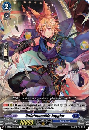 Unfathomable Juggler - D-BT12/066EN - Common available at 401 Games Canada