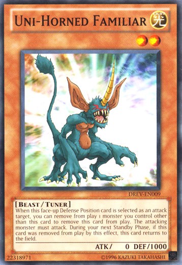 Uni-Horned Familiar - DREV-EN009 - Common - Unlimited available at 401 Games Canada