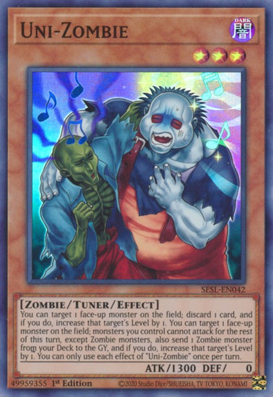 Uni-Zombie - SESL-EN042 - Super Rare - 1st Edition available at 401 Games Canada