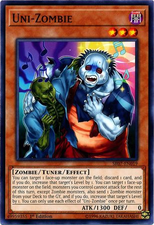 Uni-Zombie - SR07-EN019 - Common - 1st Edition available at 401 Games Canada