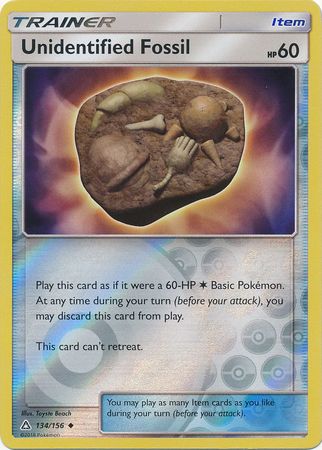 Unidentified Fossil - 134/156 - Uncommon - Reverse Holo available at 401 Games Canada