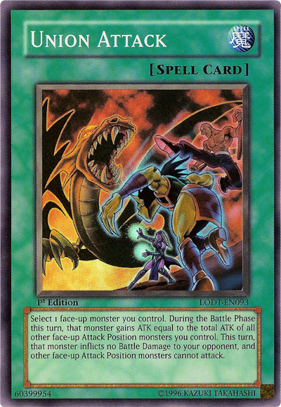Union Attack - LODT-EN093 - Super Rare - 1st Edition available at 401 Games Canada