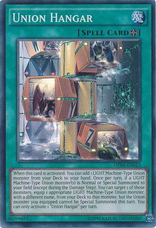 Union Hangar - OP04-EN013 - Super Rare available at 401 Games Canada