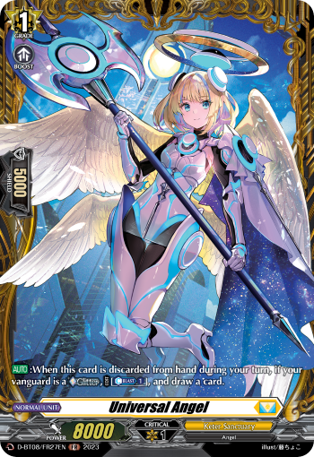 Universal Angel - D-BT08/FR27 - Frame Rare available at 401 Games Canada