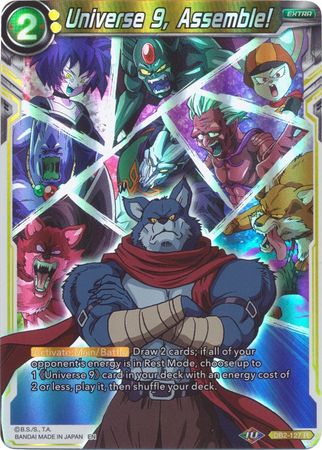 Universe 9, Assemble! - DB2-127 - Rare (Reprint) (Foil) available at 401 Games Canada