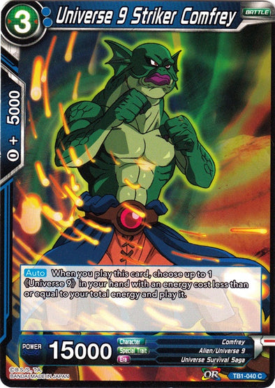 Universe 9 Striker Comfrey - TB1-040 - Common available at 401 Games Canada