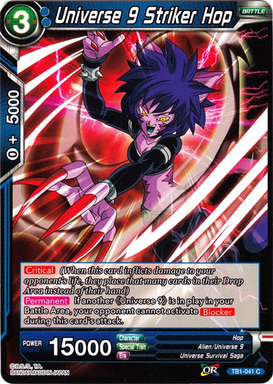 Universe 9 Striker Hop - TB1-041 - Common available at 401 Games Canada