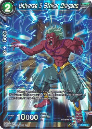 Universe 9 Striker Oregano - TB1-042 - Common (Reprint) (Foil) available at 401 Games Canada