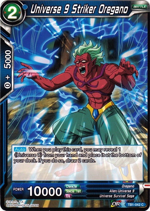 Universe 9 Striker Oregano - TB1-042 - Common (Reprint) available at 401 Games Canada