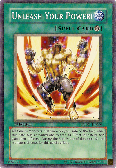 Unleash Your Power! - PTDN-EN056 - Common - 1st Edition available at 401 Games Canada