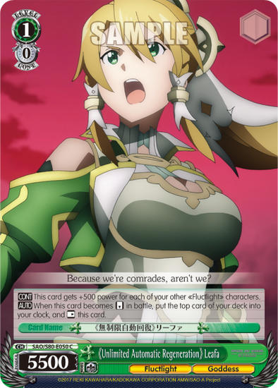 Unlimited Automatic Regeneration Leafa (C) available at 401 Games Canada