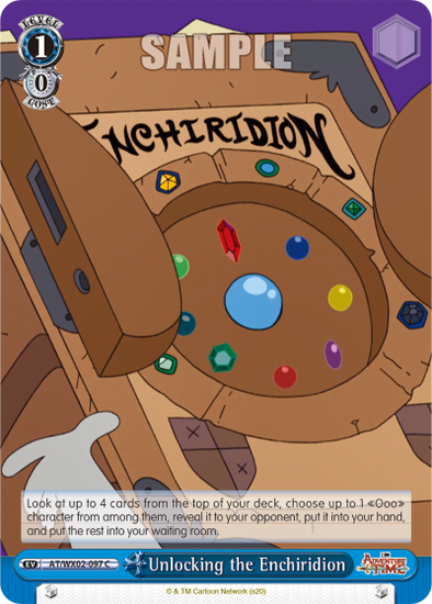 Unlocking the Enchiridion - AT/WX02-097 - Common available at 401 Games Canada