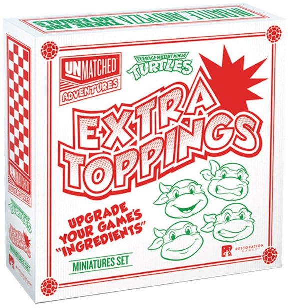 Unmatched: Adventures - Teenage Mutant Ninja Turtles Extra Toppings Mini Pack (Pre-Order)