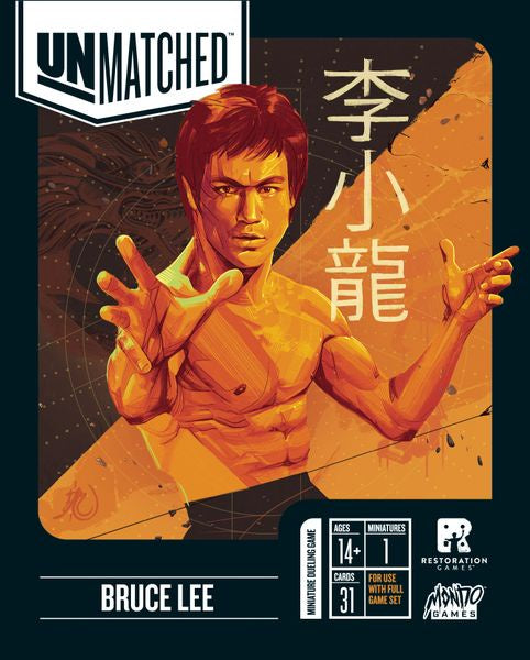 Unmatched: Bruce Lee available at 401 Games Canada