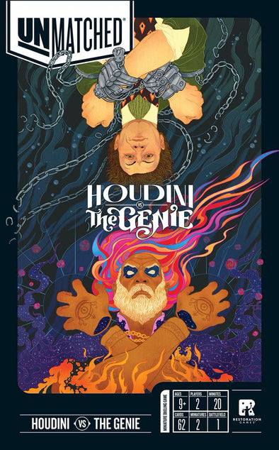 Unmatched: Houdini Vs. The Genie available at 401 Games Canada