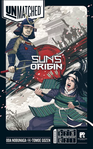 Unmatched: Suns Origin (Pre-Order) available at 401 Games Canada