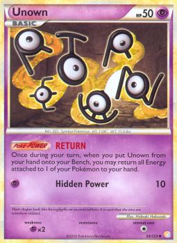 Unown - 54/123 - Uncommon available at 401 Games Canada