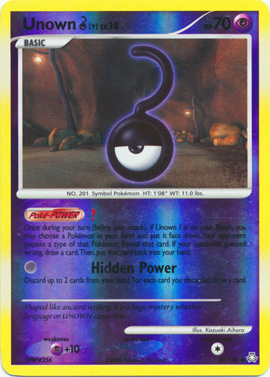 Unown ? - 82/146 - Uncommon - Reverse Holo available at 401 Games Canada