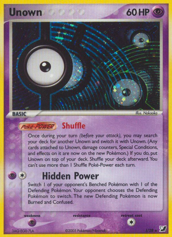 Unown I - I/28 - Holo Rare available at 401 Games Canada
