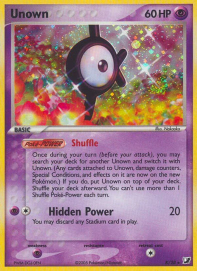 Unown K - K/28 - Holo Rare available at 401 Games Canada