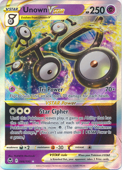 Unown VSTAR - 066/195 - Ultra Rare available at 401 Games Canada