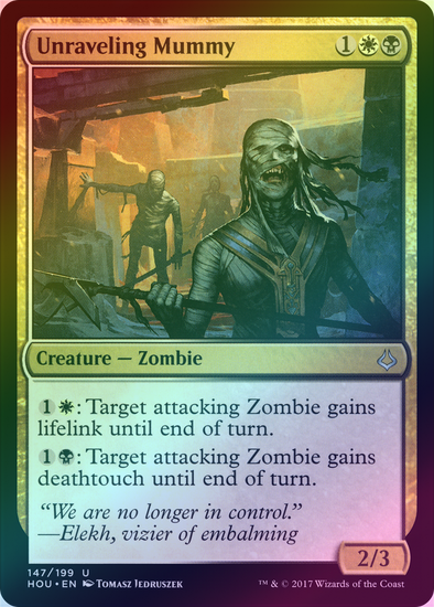 401 Games Canada - Unraveling Mummy (Foil) (HOU) 401 Games Canada - Unraveling Mummy (Foil) (HOU)