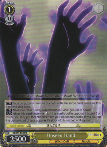 Unseen Hand (U) available at 401 Games Canada