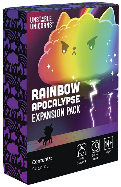 Unstable Unicorns - Rainbow Apocalypse Expansion available at 401 Games Canada