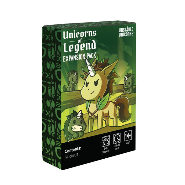 Unstable Unicorns - Unicorns of Legend Expansion available at 401 Games Canada