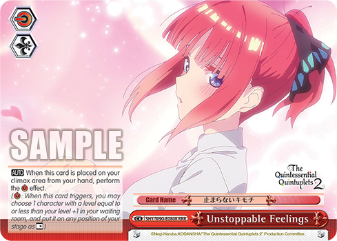 Unstoppable Feelings - 5HY/W90-E080R - Triple Rare available at 401 Games Canada