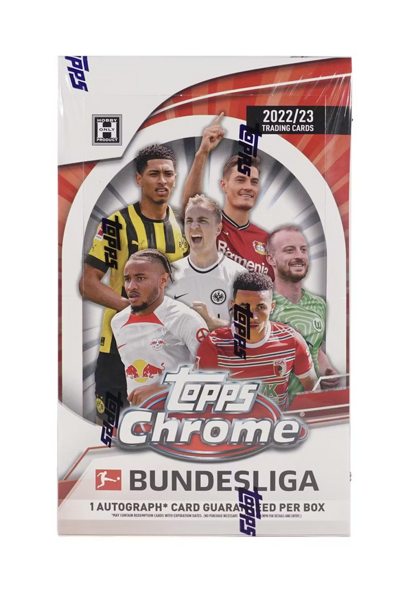 2022-23 Topps Chrome Bundesliga Soccer Hobby Box