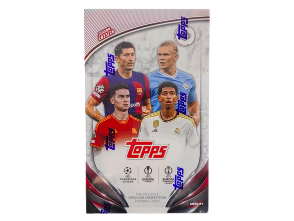 2023-24 Topps UEFA Club Competitions Soccer Hobby Box