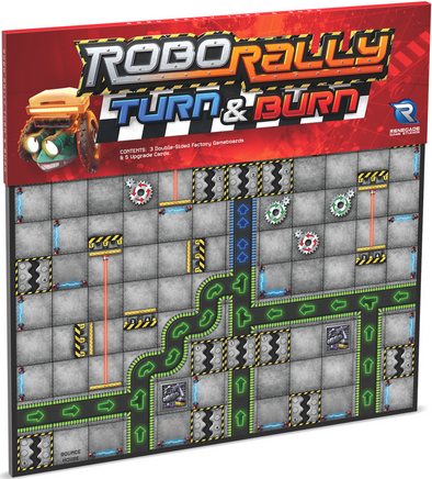 Robo Rally: Turn & Burn (Pre-Order)