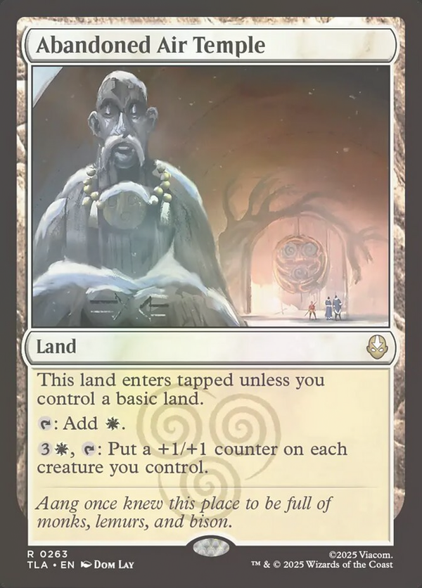 Abandoned Air Temple (Foil) (TLA)