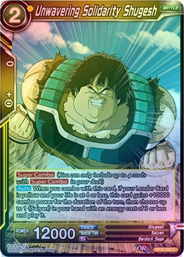 Unwavering Solidarity Shugesh - BT3-100 - Common (Foil) available at 401 Games Canada